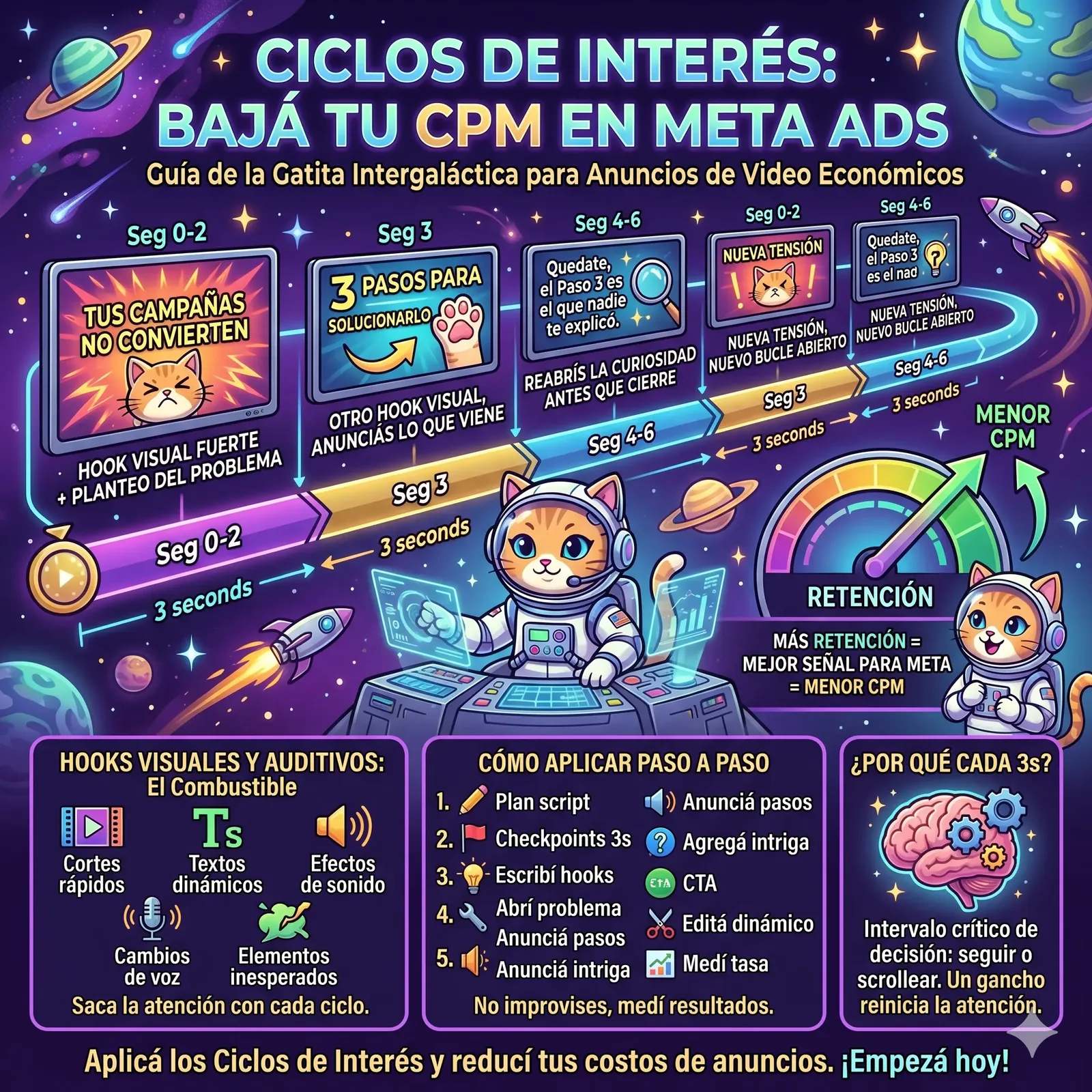 Ciclos de interés: bajá tu CPM en Meta Ads