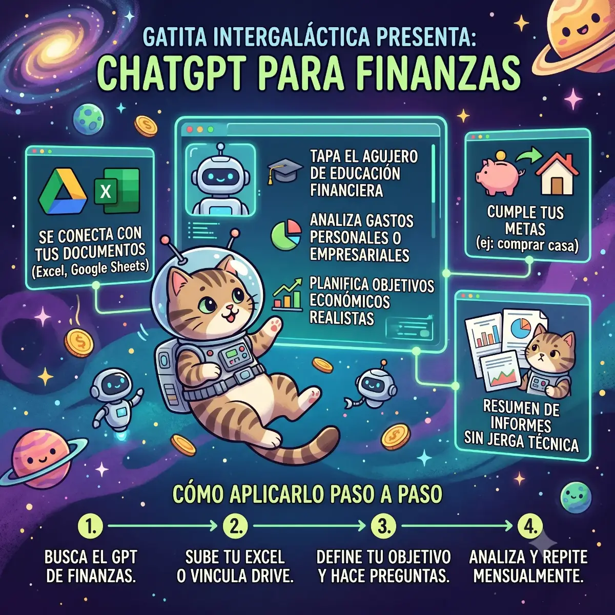 ChatGPT para finanzas: aprende a manejar tu plata