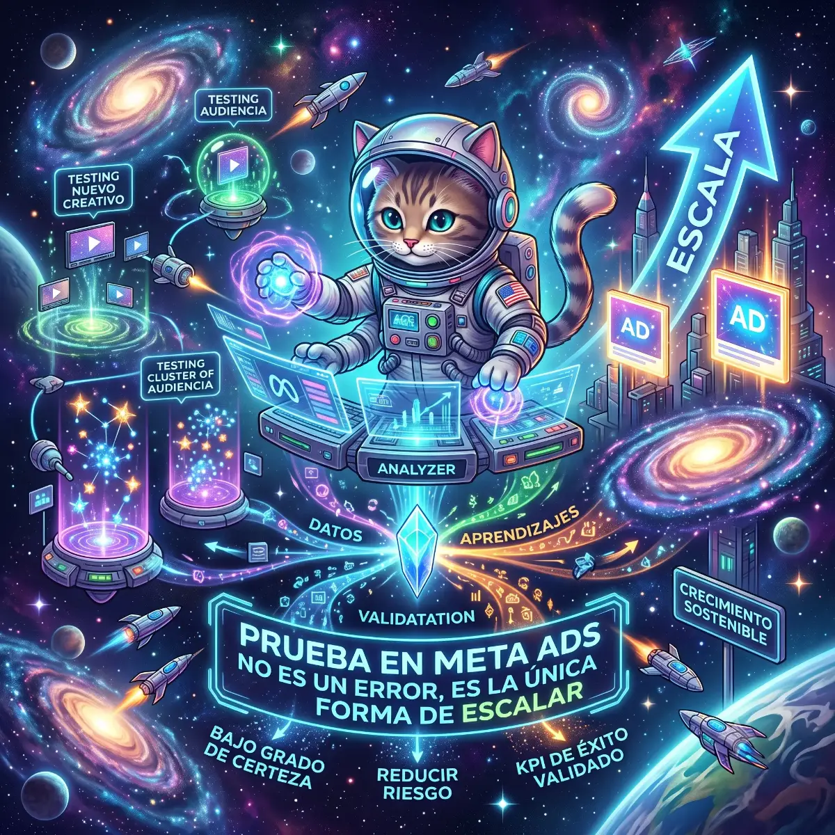 Por qué testear en Meta Ads es clave para escalar