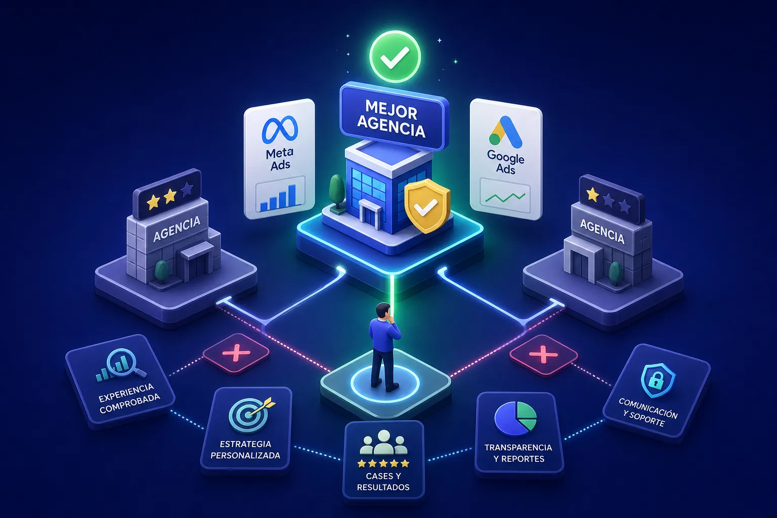 Cómo elegir la mejor agencia de Meta Ads y Google Ads en Argentina