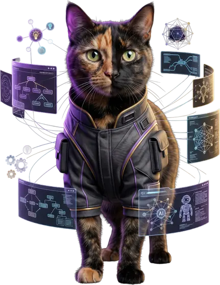 Berta, la gata que le da nombre a nuestra IA