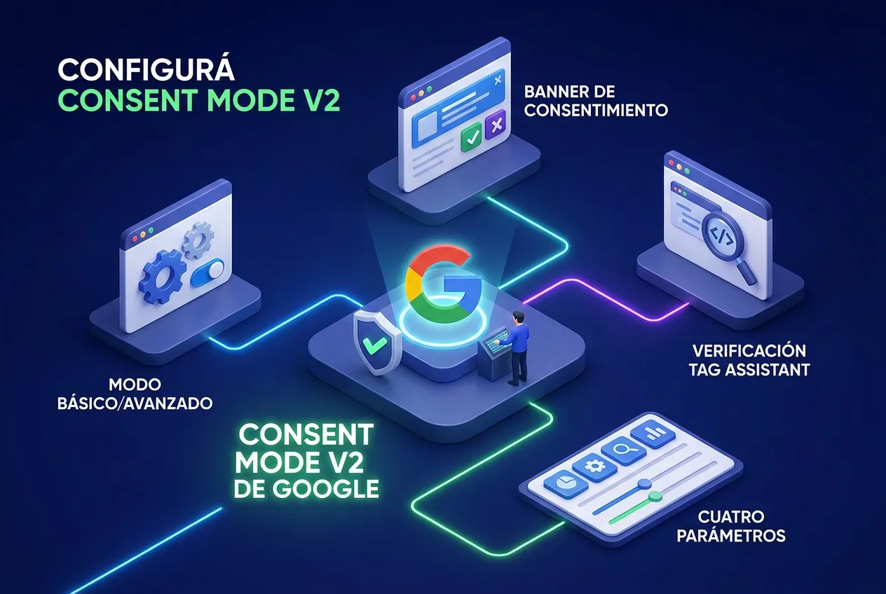 Ilustración: Cómo configurar Consent Mode v2 de Google