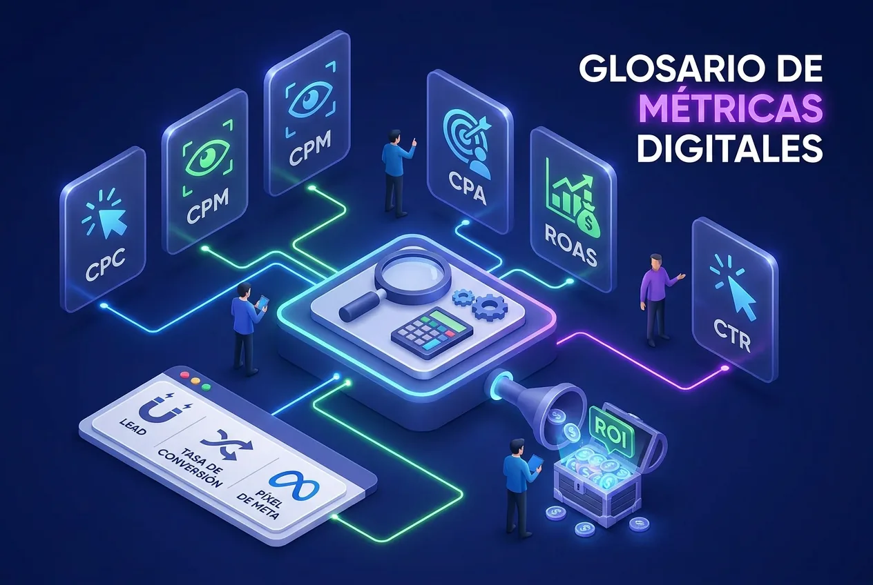 Ilustración: Glosario de marketing digital: las métricas de pauta que tenés que entender