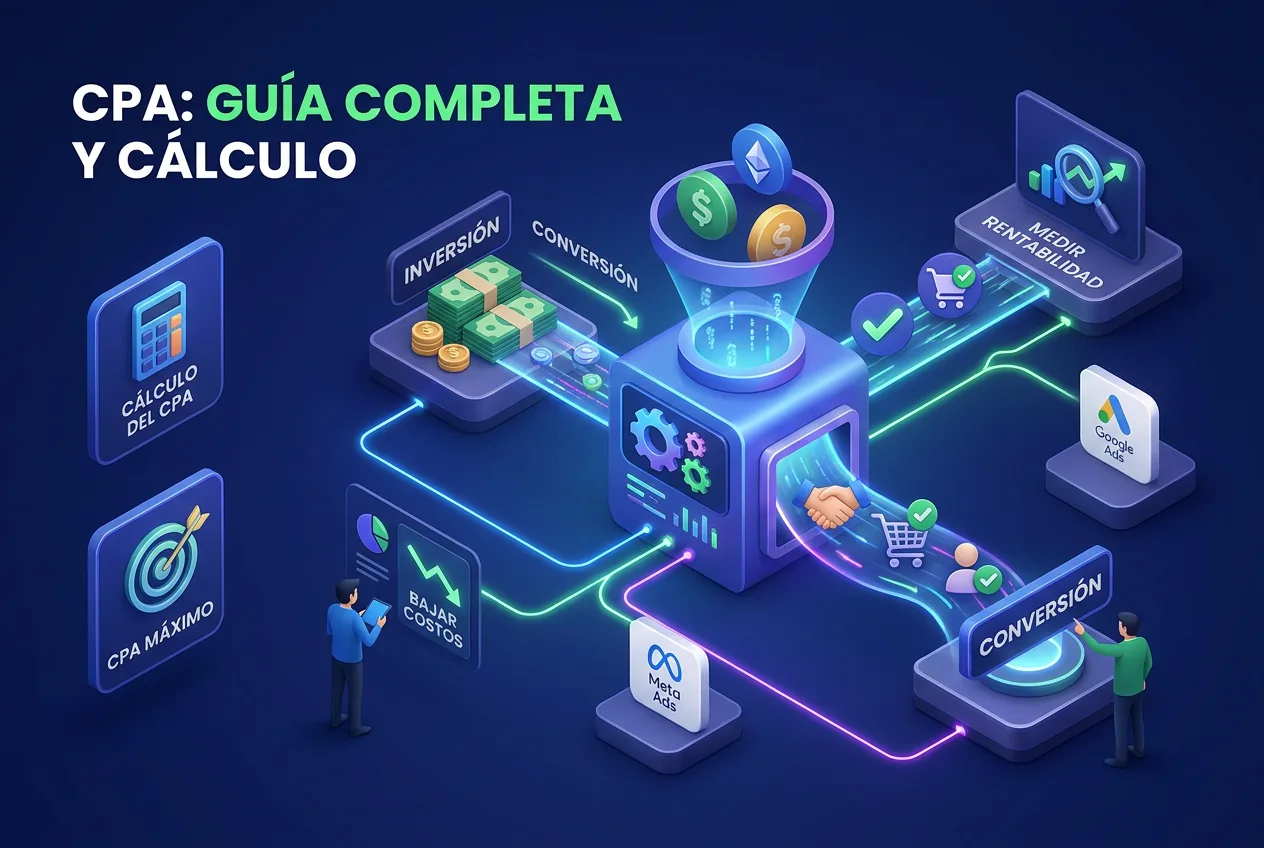 Ilustración: Qué es el CPA (costo por adquisición), cómo se calcula y cuál es tu CPA máximo