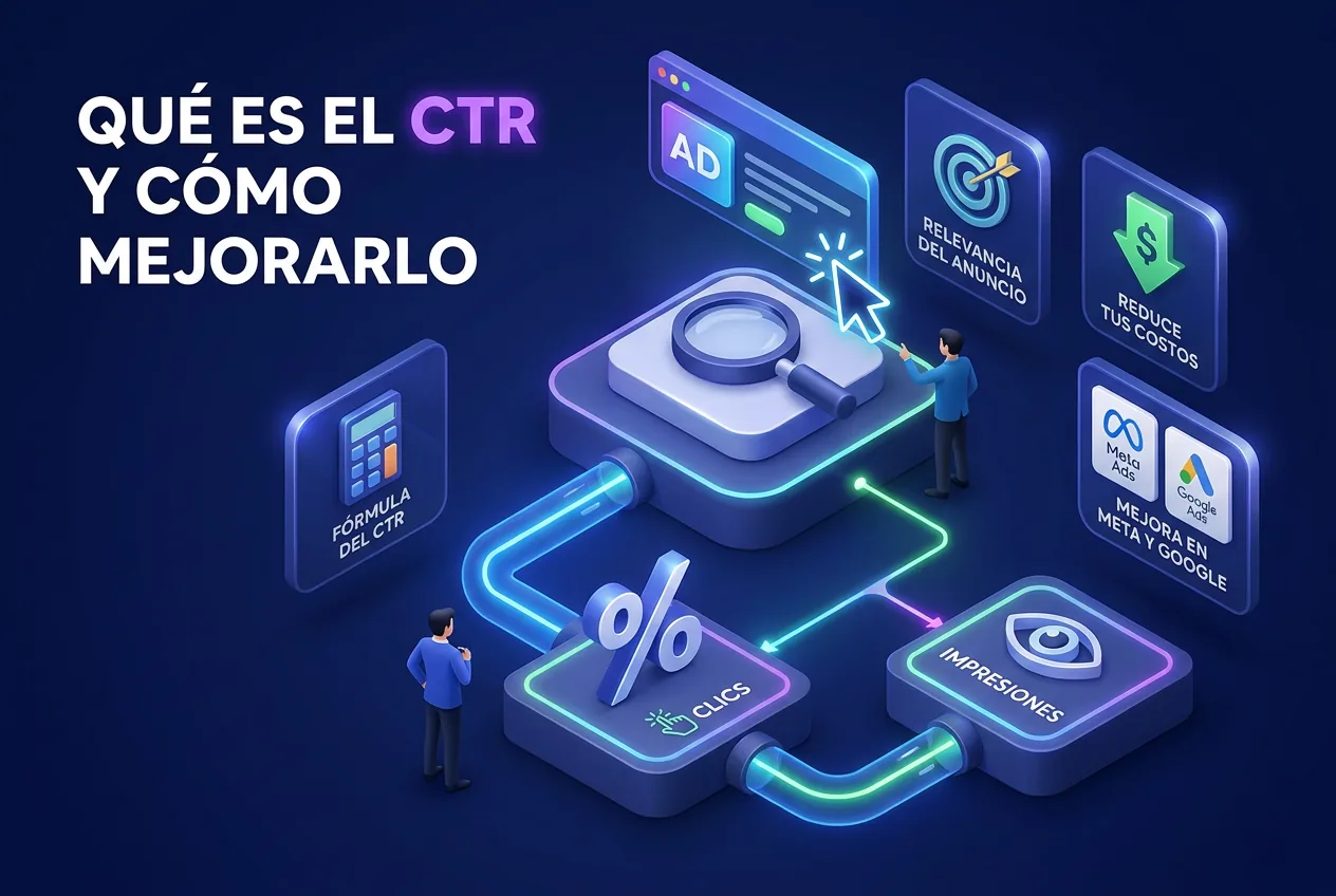 Ilustración: Qué es el CTR (tasa de clics), cómo se calcula y cómo mejorarlo en tus anuncios