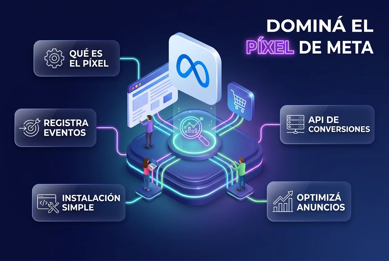 Ilustración: Qué es el píxel de Meta, para qué sirve y cómo instalarlo en tu sitio