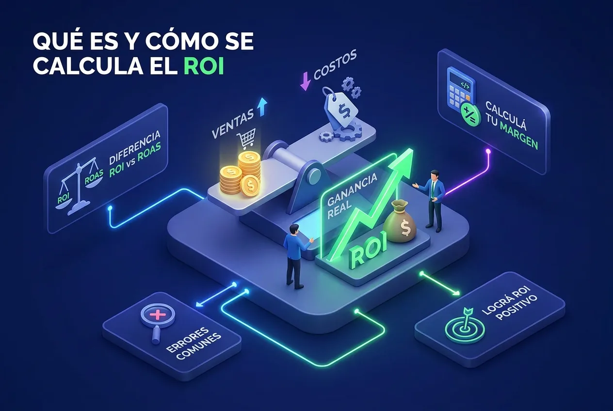 Ilustración: Qué es el ROI en marketing y cómo se calcula