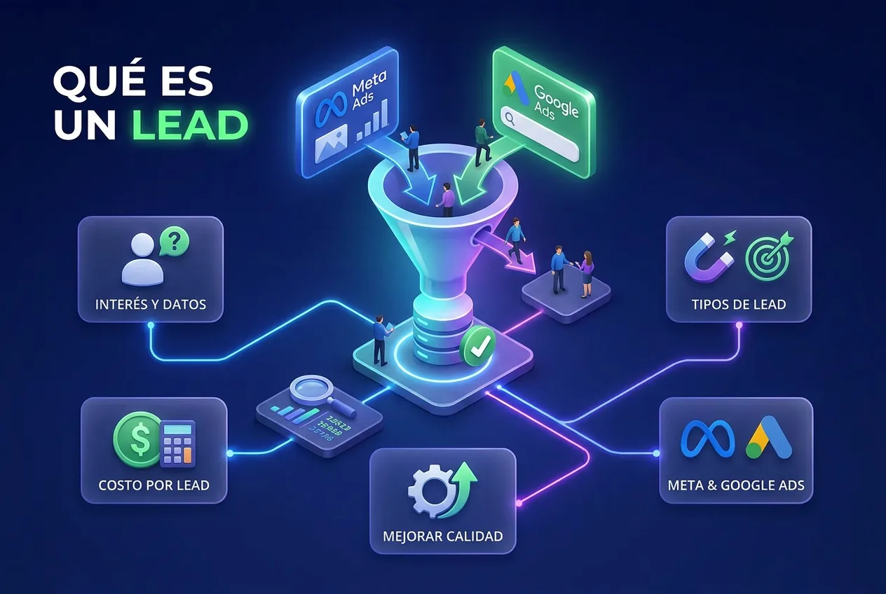 Ilustración: Qué es un lead en marketing, qué tipos hay y cómo medir su costo real